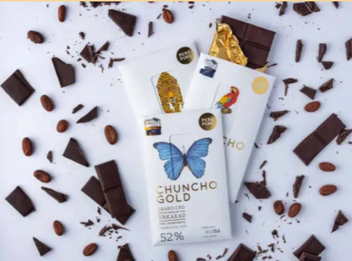 3er Pack: Gourmet-Schokolade Chuncho Gold 52 % (Chocolate Awards Gewinner)